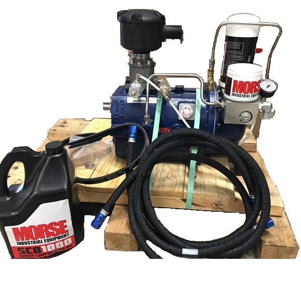 MOR 80467 MORSE TIER 4 REPLACEMENT COMPRESSOR KIT, SCI8-T4, INCLUDES, HOSES, BELT, FILTERS, PULLEY, OIL AND INSTRUCTIONS.