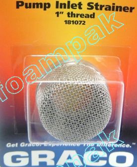 181072 Graco Strainer Kit - Foampak.net Foampak