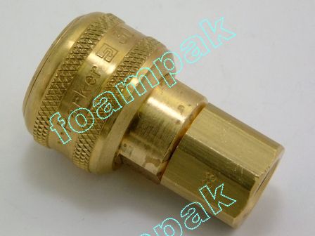 208536 3145-2 COUPLER, QUICK, 1/4 F, AIR**