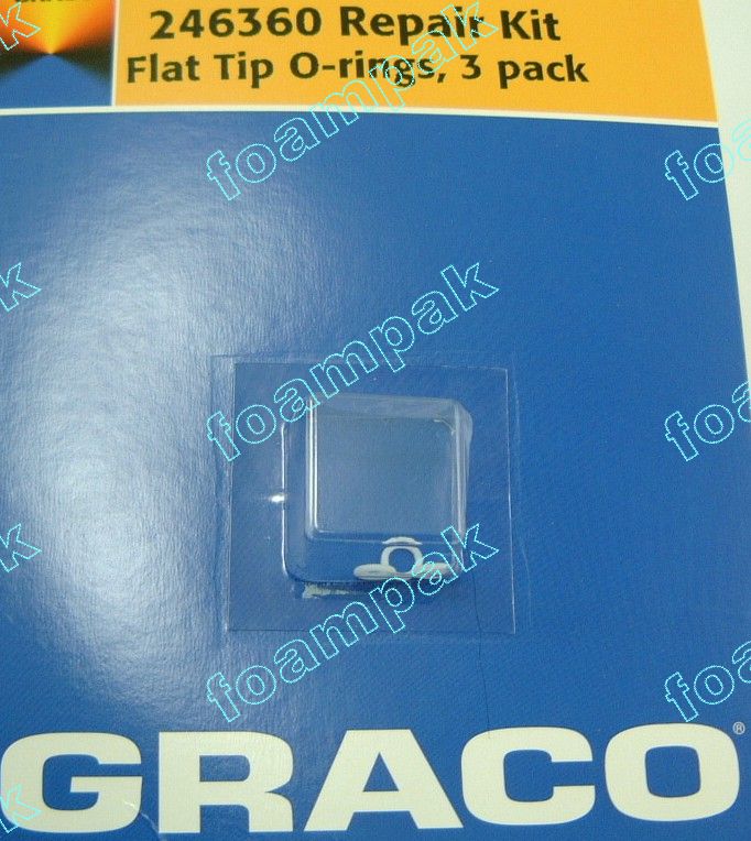 246360 O-RING MULTI-KIT, FLAT TIP (REF 40)  (PKG 3)