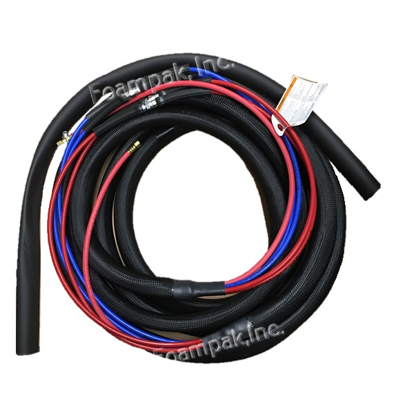 249499 5-HOSE BNDL INSULATED W/SCUFF-35'..(HEATED E-10 ONLY)