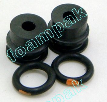 249990 POLYCARBON SIDE SEALS W/O-RINGS  (PKG 2)