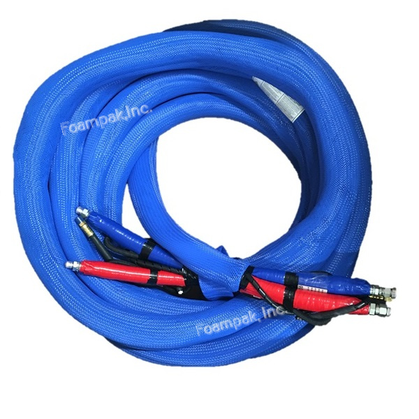 26C042 Graco Heated Whip Hose 20' x 1/4" 2000 psi with Xtreme Scuff Guard 
