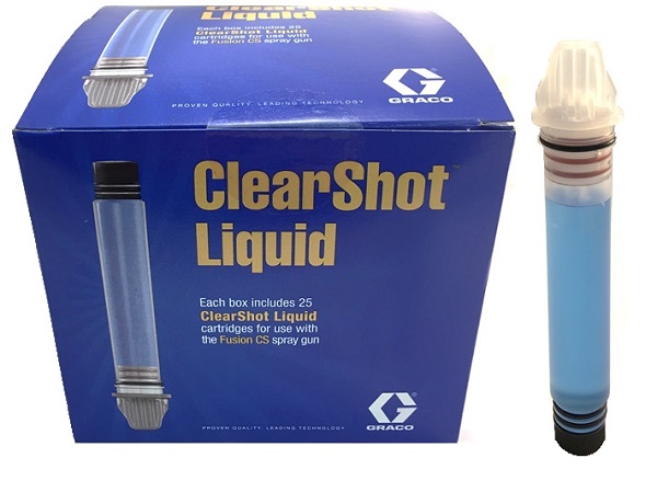 256385 CLEARSHOT LIQUID CARTRIDGES 25 PACK  (PKG 25)