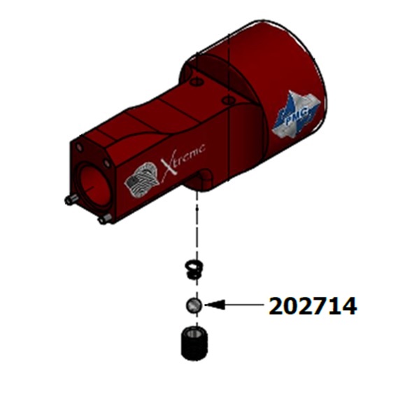 PMC 202714 BALL, 7/32", STL