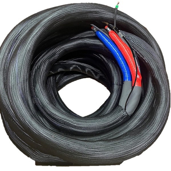 3/8" X 100' HOSE ASY, LP, RTD, W/SCUFF JKT