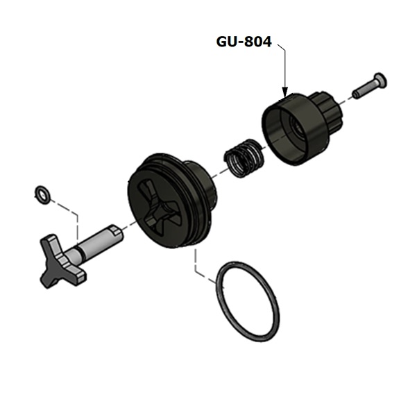 PMC GU-804 LOCK KNOB
