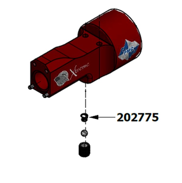 PMC 202775 SPRING, .250" X .187" X .220", STEEL
