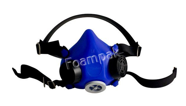 Bullard Half Mask With Tube And Belt