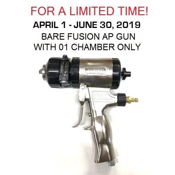 Graco Stripped Down Fusion AP Gun Foampak