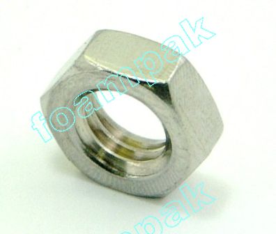 112309 NUT, HEX, JAM (REF - 808)**