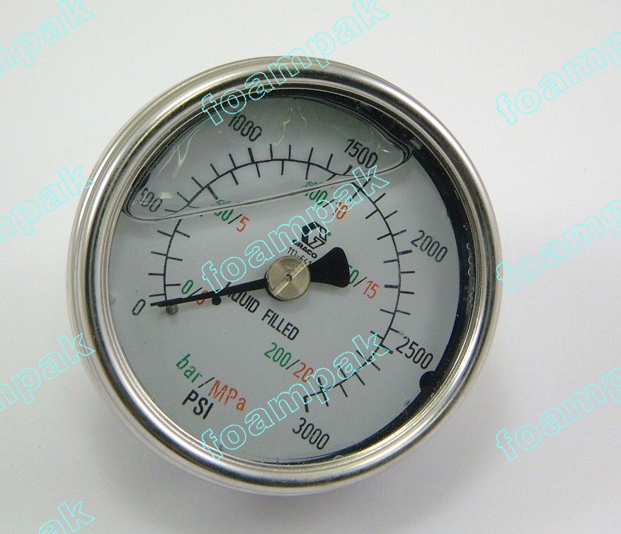 113641 GAUGE PRESS, FLUID, SST**
