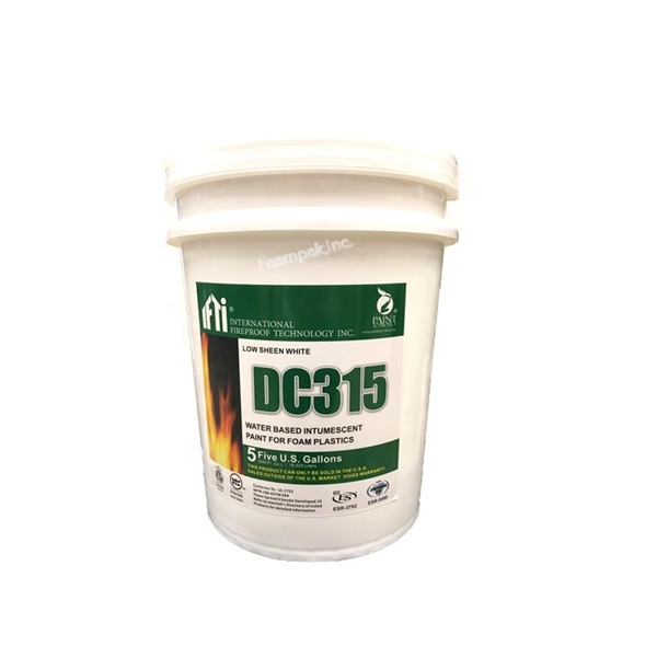 IFTI DC315 White Intumescent Paint for Spray Foam