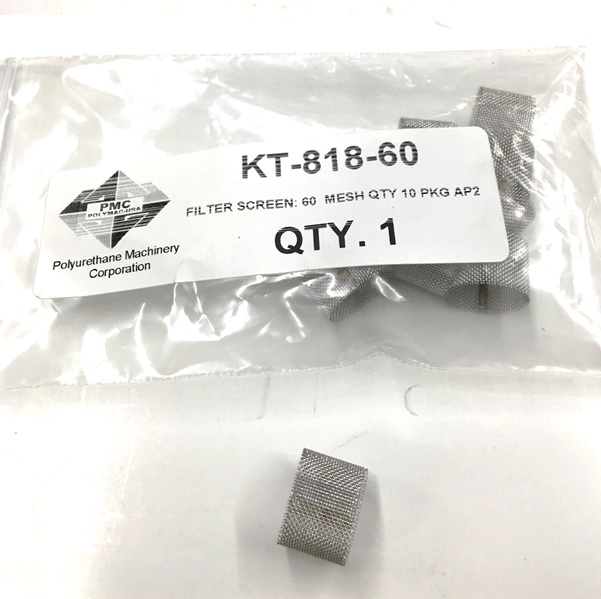 PMC KT-818-60 FILTER SCREEN, 60 MESH, PKG 10
