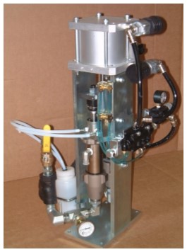 Heated Adhesive Spray Rig Motor & Pump Tower